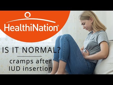 Is It Normal to Have Bad Cramps After Getting an IUD? | HealthiNation