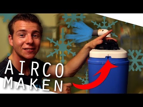 ZELF een AIRCO maken ONDER 30 EURO !!! | Tips & Trucs | Davey Raaijmakers