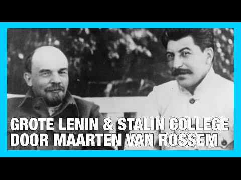 College Lenin & Stalin door Maarten van Rossem