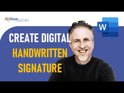 How to Create a Digital Signature in MS Word | Add Handwritten Signature Without Printing