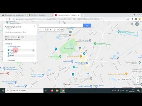 Wandelroutes maken met Google My Maps