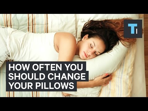 How often you should change pillows