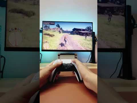 Playing RDR2 on the PS5! #shorts
